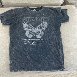 hollister xs gray black